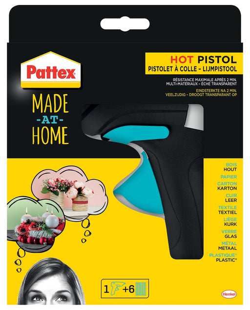 Pattex Made At Home lijmpistool op blister 6 stuks, OfficeTown