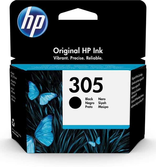 HP inktcartridge 305, 120 pagina's, OEM 3YM61AE, zwart