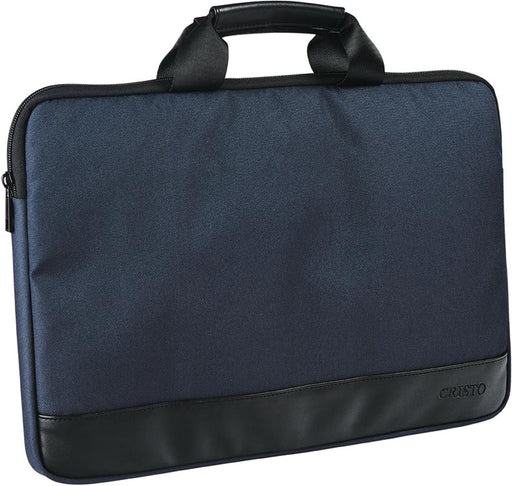 Cristo Recycled sleeve voor 15,6 inch laptops, blauw 20 stuks, OfficeTown