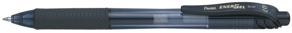 Pentel Roller Energel-X BL107 inktzwart met comfortabele grip
