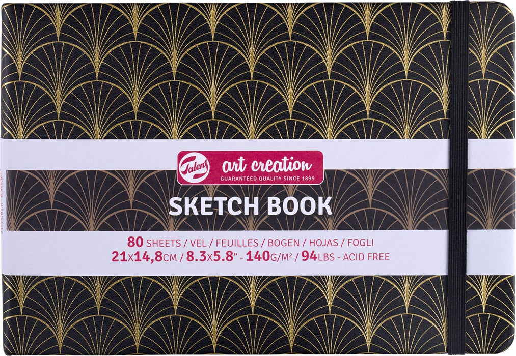 Talens Art Creation schetsboek, Art Deco, 21 x 14,8 cm 5 stuks