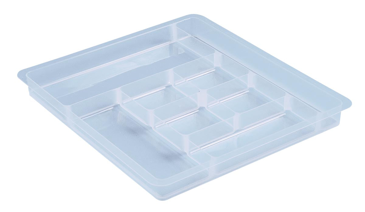 Really Useful Box Box, verdelers met 8 vakjes voor 7 l, transparant