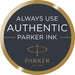 Parker Quink inktpatronen koningsblauw, blister met 10 stuks 12 stuks, OfficeTown