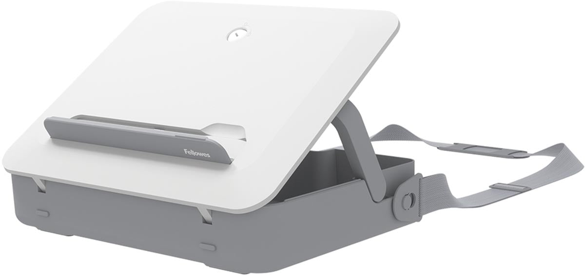 Fellowes Breyta laptoptas, met laptopstandaard, wit - OfficeTown