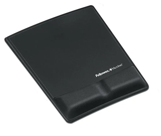 Fellowes Health - V Fabrik muismat met polssteun, zwart - OfficeTown