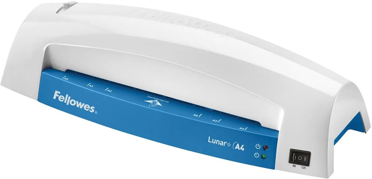 Fellowes lamineermachine Lunar+ voor ft A4, blauw - OfficeTown