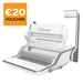 Fellowes Lyra 3 - in - 1 inbindstation: inbinden, nieten en perforeren in 1 machine - OfficeTown