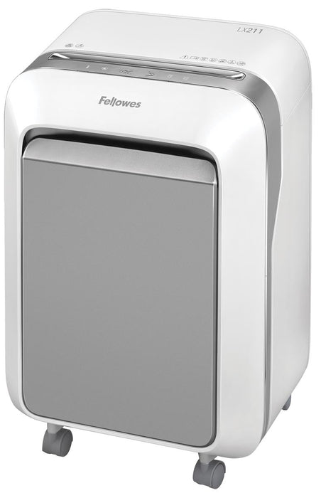 Fellowes Microshred papiervernietiger LX211, wit - OfficeTown