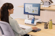 Fellowes monitorstandaard Breyta, wit - OfficeTown