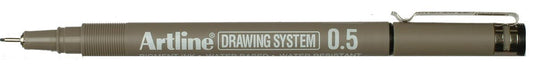 Fineliner Tekensysteem 0,5 mm met Metalen Behuizing - OfficeTown