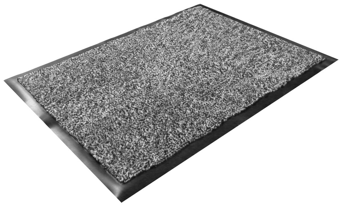 Floortex Deurmat Stof Controle, 60 x 90 cm, Grijs - OfficeTown