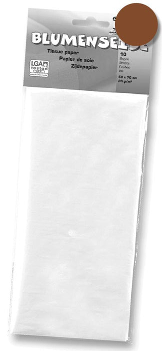 Folia zijdepapier bruin - OfficeTown