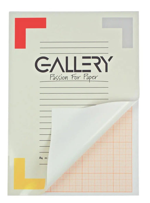 Galerij millimeterpapier, A4 - formaat, 80 g/m², 50 vellen - OfficeTown