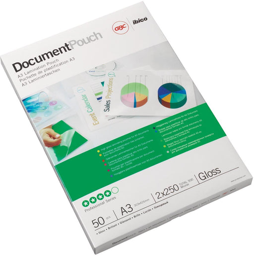 GBC Document lamineerhoes ft A4, 76 micron (2 x 38 micron), pak van 200 stuks - OfficeTown