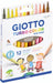 Giotto Turbo Kleur Huidtinten viltstiften, set van 12 stuks - OfficeTown