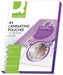 Glanzende gelamineerde hoes A4 250 micron (2x 125 micron) 100 stuks met polyester - Q - CONNECT - OfficeTown