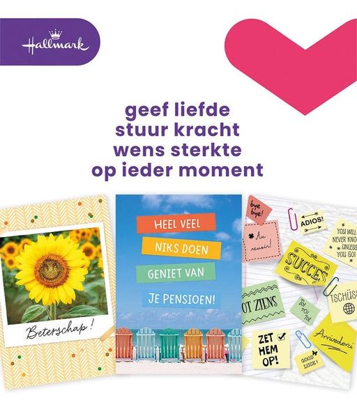 Hallmark set wenskaarten, A4 zakelijke momenten, pak van 8 stuks - OfficeTown
