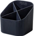 Han Karma pennenbakje met 4 compartimenten - 100% gerecycled eco - zwart - OfficeTown