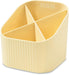 Han Re - Loop pennenbakje, PP, pastelgeel 6 stuks - OfficeTown