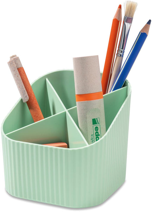 Han Re - Loop pennenbakje, PP, pastelgroen 6 stuks - OfficeTown