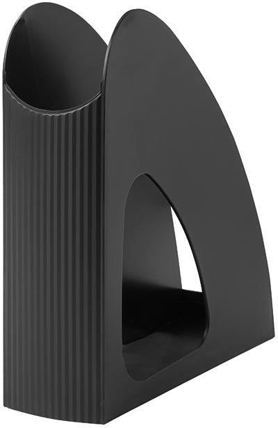 Han Re - Loop tijdschriftenhouder, voor ft A4/C4, PP, zwart 6 stuks - OfficeTown