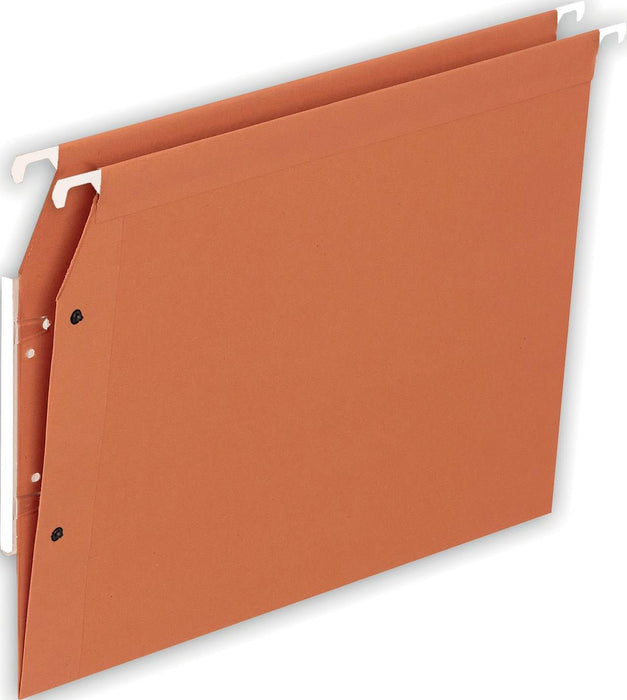 Hangmappen voor kasten ft A4, V - bodem, oranje 25 stuks - OfficeTown