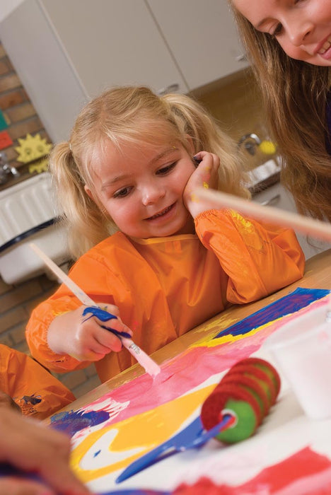 Havo schilderschort voor peuters 2 - 4 jaar, oranje - OfficeTown