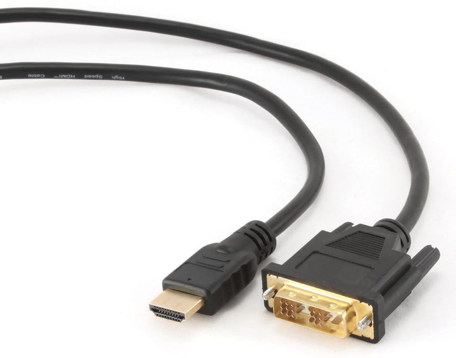 HDMI naar DVI kabel, 1,8 m met vergulde contacten - OfficeTown