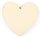 Houten hart om te versieren, afmetingen 120 x 110 x 4 mm - OfficeTown