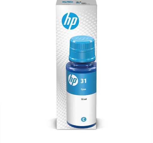 HP inktcartridge 31, 8.000 pagina's, OEM 1VU26AE, cyaan - OfficeTown