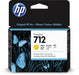 HP inktcartridge 712, 29 ml, OEM 3ED69A, geel - OfficeTown