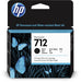 HP inktcartridge 712, 80 ml, OEM 3ED71A, zwart - OfficeTown