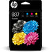 HP inktcartridge 937, 800 - 1.250 pagina's, OEM 6C400NE, 4 kleuren - OfficeTown