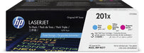 HP toner 201X, 3 x 2.300 pagina's, OEM CF253XM, 3 kleuren - OfficeTown