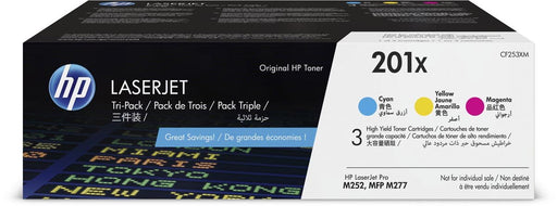 HP toner 201X, 3 x 2.300 pagina's, OEM CF253XM, 3 kleuren - OfficeTown