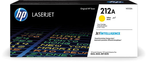HP toner 212A, 4.500 pagina's, OEM W2122A, geel - Toner voor HP kleurenlaserprinter, geel, standaard capaciteit, 4.500 pagina's - OfficeTown