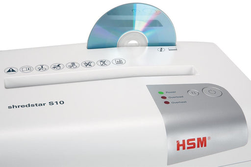 HSM shredstar S10 papiervernietiger, 6 mm - OfficeTown