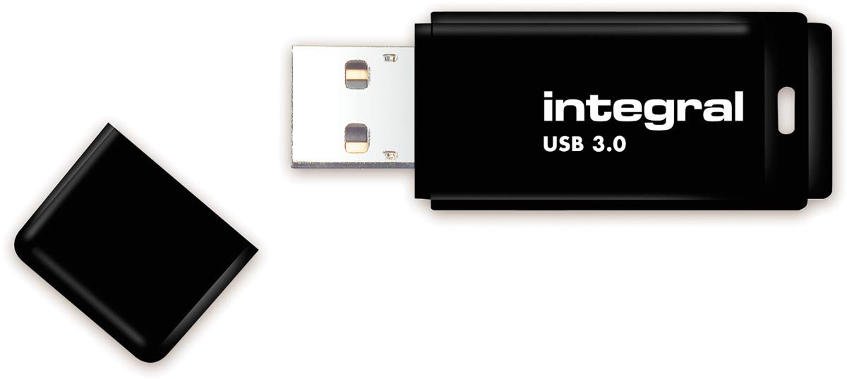 Integral USB stick 3.0 Black, 1 TB, zwart - OfficeTown