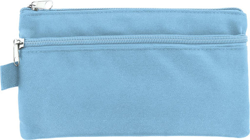 Kangaro pennenzak, plat, 21 x 11 cm, pastel blauw - OfficeTown
