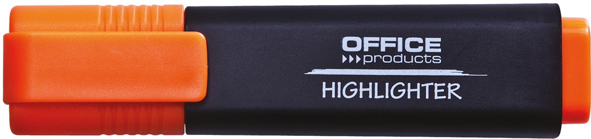 Kantoorartikelen markeerstift, oranje 10 stuks met schuine punt - OfficeTown