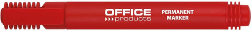 Kantoorartikelen permanente marker 1 - 3 mm, rond, rood 12 stuks - OfficeTown
