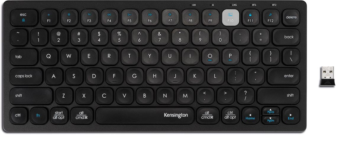 Kensington Draadloos Compact Toetsenbord met Azerty - indeling - OfficeTown