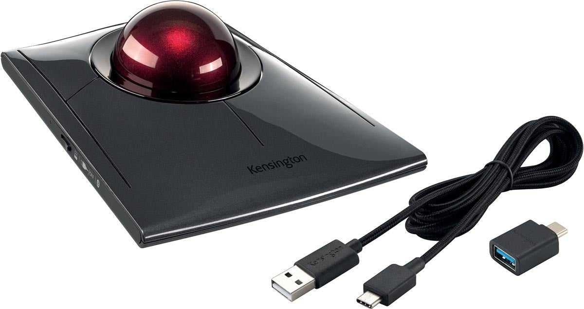 Kensington SlimBlade Pro Trackball, zwart - OfficeTown