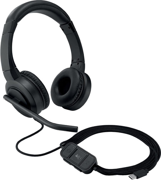Kensington USB - C Hoofdtelefoon H1000, On - Ear, Zwart - OfficeTown