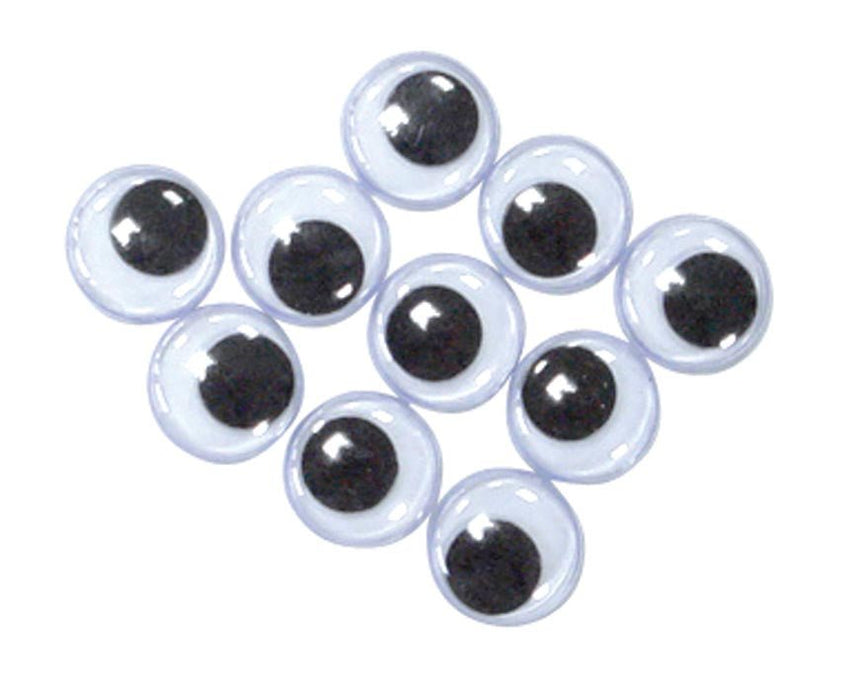 Knutseloogjes 6 mm (Zwart, Pak van 50 stuks) - OfficeTown