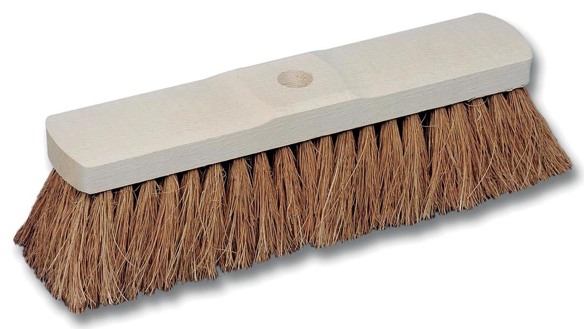 Kokosborstel in ongelakt hout van 32 cm - OfficeTown
