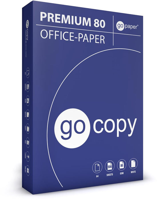 Kopieerpapier ft A4, 80 g, 160 CIE, pak van 500 vel 5 stuks - OfficeTown