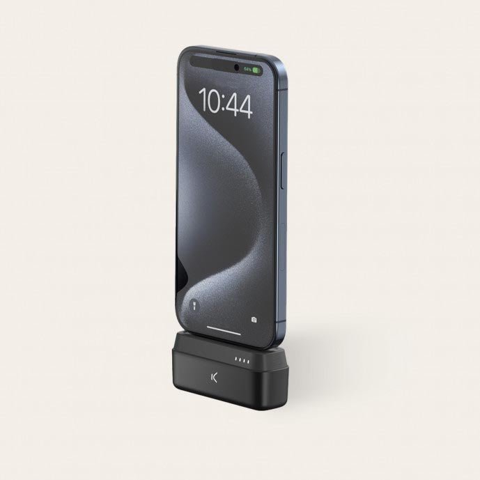 Ksix pocket powerbank, 4.800 mAh, zwart - OfficeTown