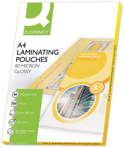 Lamineerhoes A4 2x 80 micron 100 stuks