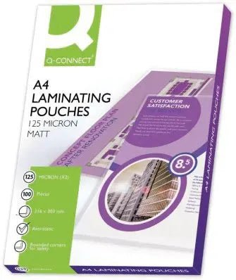 Lamineerhoezen A4 2x 125 micron transparant 100 stuks - OfficeTown
